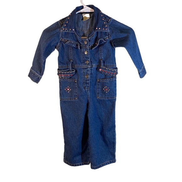 Western Go Baby Other - Western Go Baby 4T Jump Suit With rhinestones